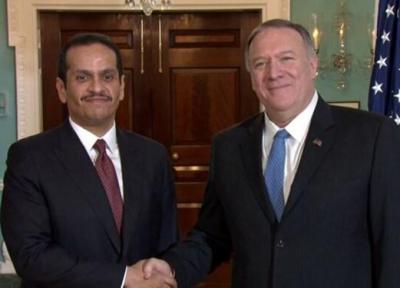 دیدار وزیر خارجه قطر با همتای آمریکایی در واشنگتن