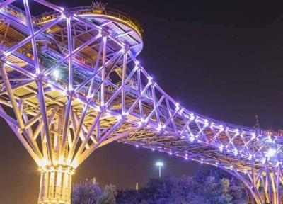 پل طبیعت تهران ؛ بزرگترین پل پیاده روی ایران
