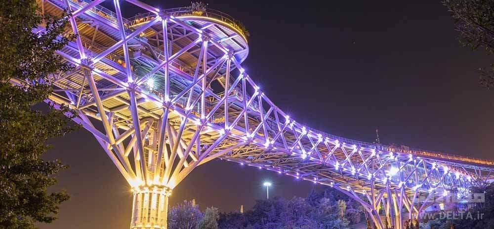 پل طبیعت تهران ؛ بزرگترین پل پیاده روی ایران