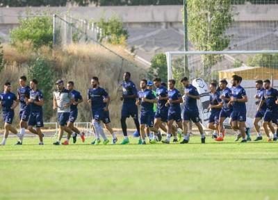 گزارش تمرین استقلال، غیبت سه بازیکن و مرور آخرین کارهای تاکتیکی برای ملاقات با سپاهان