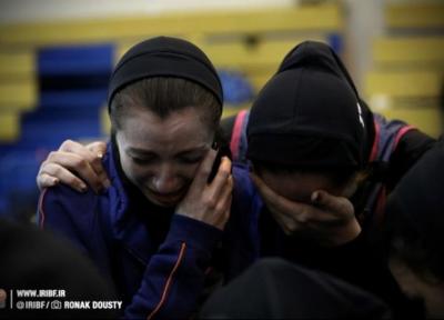 (عکس) ماجرای تصویر عجیب لیگ برتر بسکتبال بانوان؛ اشک دختر امریکایی هم درآمد