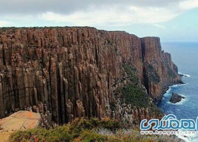 ستون های سنگی عجیب در ساحلی تاسمانی استرالیا! (تور استرالیا)